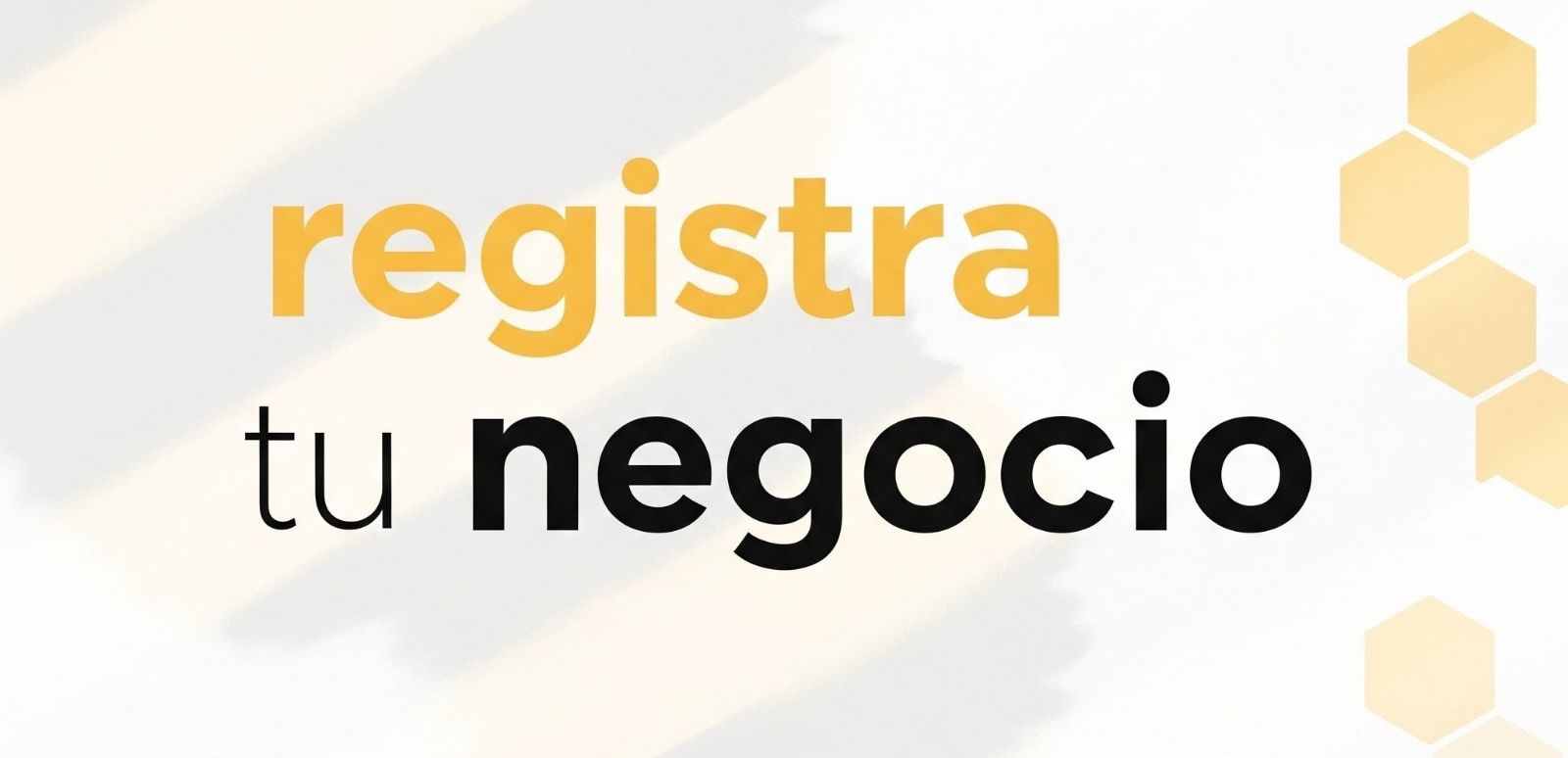 Registra tu negocio